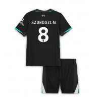 Liverpool Dominik Szoboszlai #8 Auswärts Trikotsatz Kinder 2024-25 Kurzarm (+ Kurze Hosen)